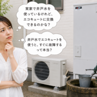 【2026年最新】井戸水でエコキュートは使えない？故障リスクを防ぐ選び方とプロが教えるチェックリスト