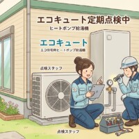 エコキュート設置後に自分でできるメンテナンス と方法