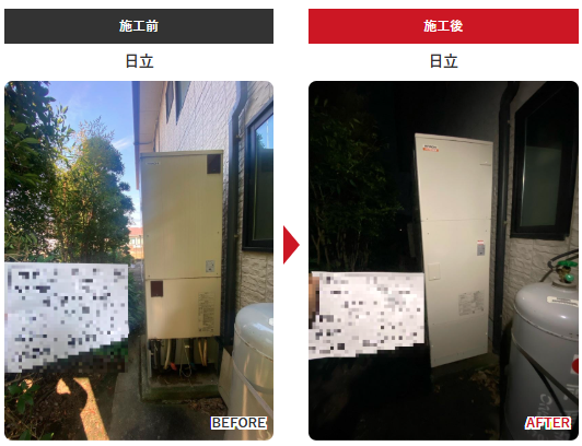 チカラもち群馬店 邑楽郡 エコキュート 施工写真