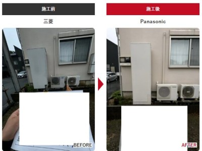 上尾市 ミヤケン エコキュート チカラもち