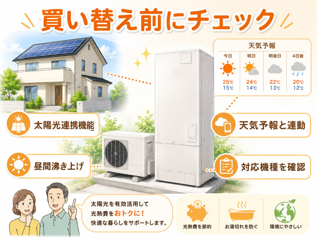 太陽光発電の売電と自家消費を比較した図解