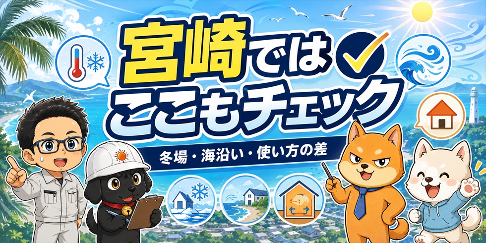 宮崎で起こりやすい注意点