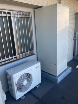 コロナ CORONA エコキュート交換工事