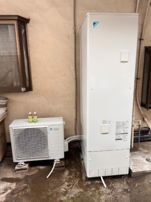 鹿沼市 エコキュート交換工事 ダイキン EQN46WFV