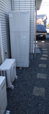 栃木県宇都宮市K様　補助金対象のコロナ（CHP-E37AY6）エコキュート交換工事