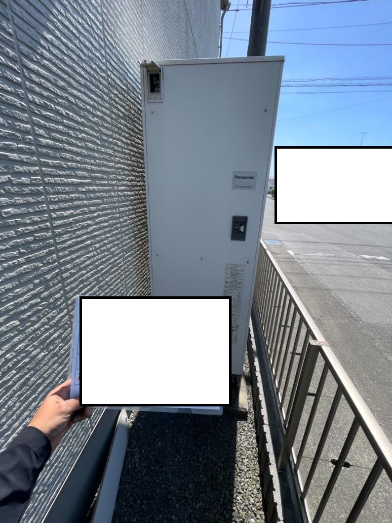 電気温水器　型番不明