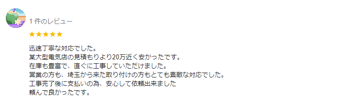 クチコミ　足利市エコキュート2