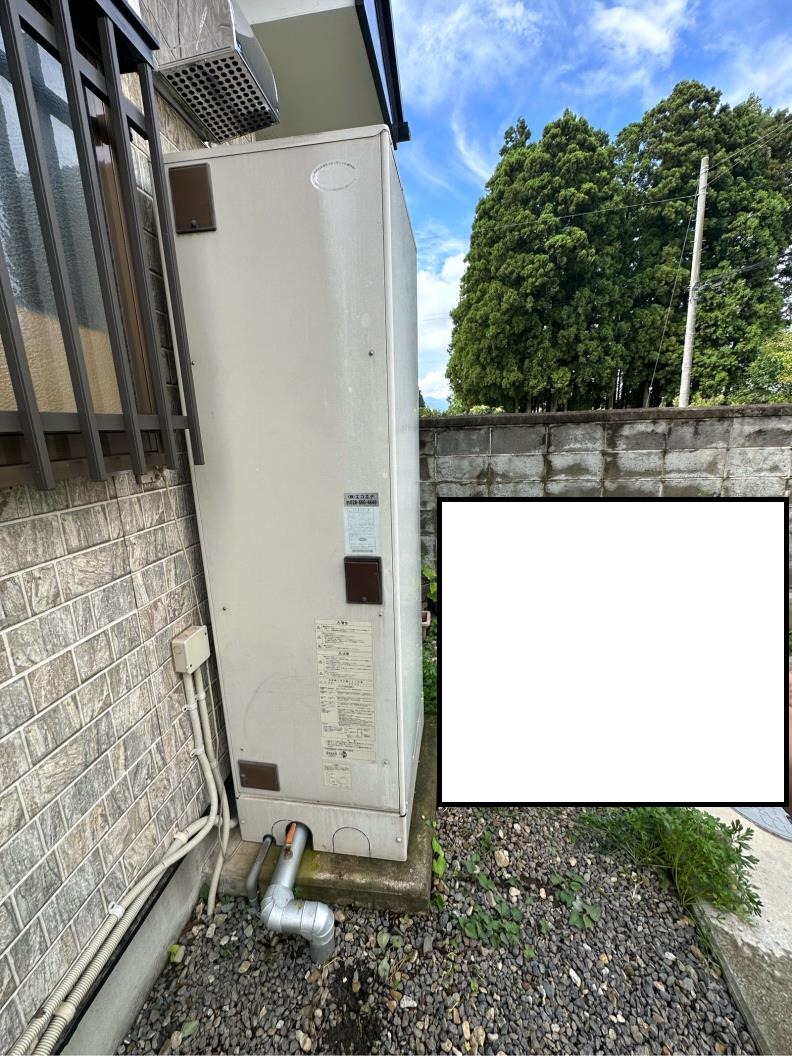 型番不明電気温水器