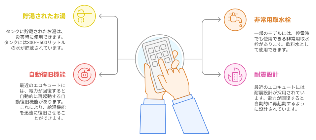 災害時 エコキュート 活用 チカラもち