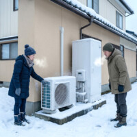 【富山県】エコキュートが凍結した？お湯が出ない時の確認ポイントと対処法
