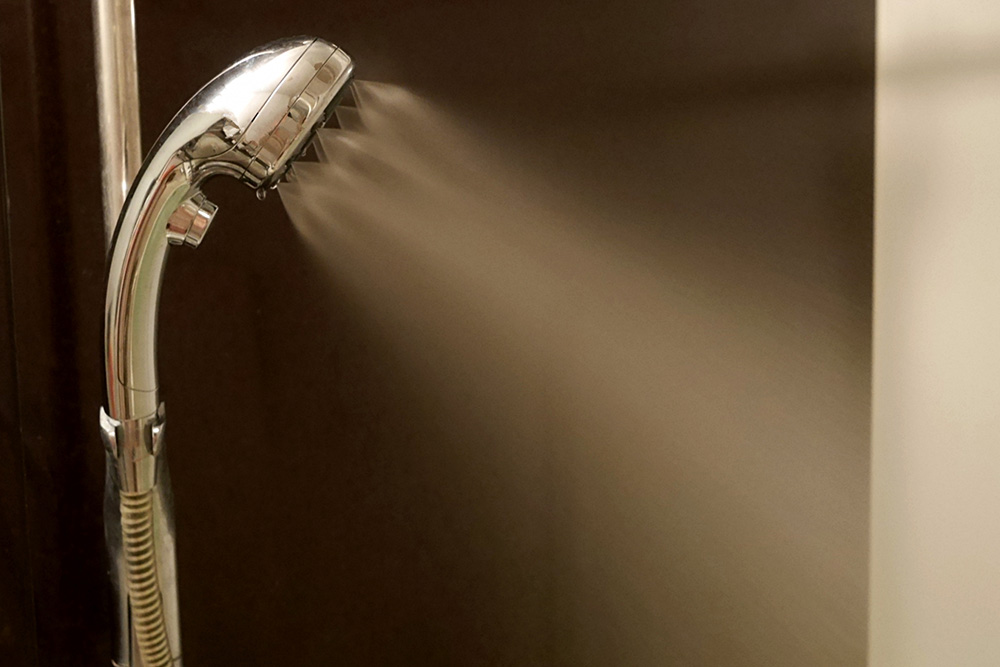 マイクロバブル機能付きシャワーヘッド