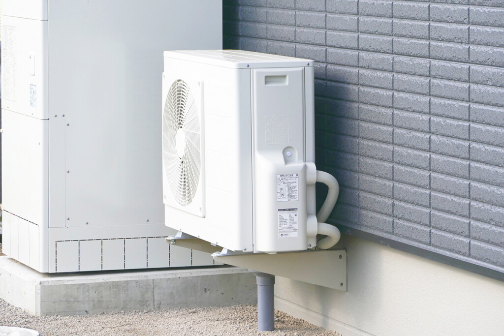 エコキュートのヒートポンプユニット